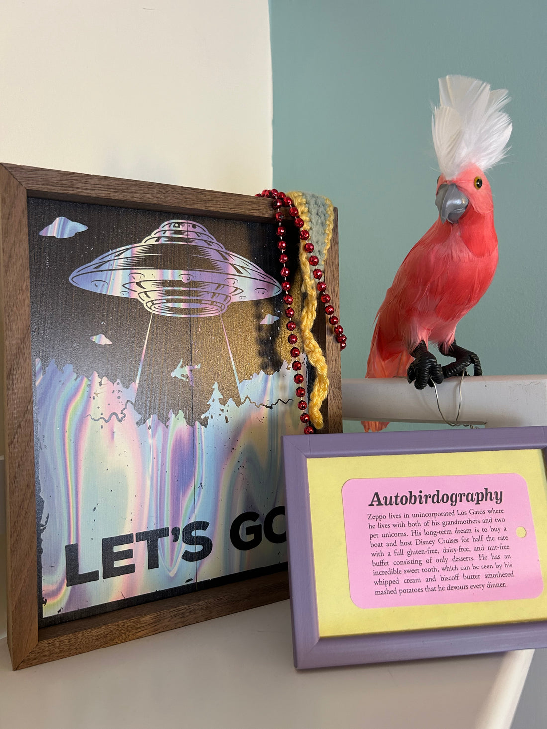 Clearly, I Have a Cockatoo